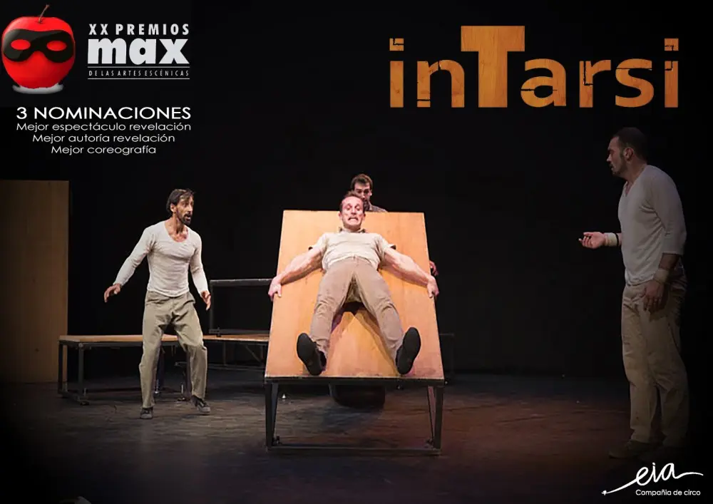 Cartel de INTARSI, Premio Max 2017 al mejor espectáculo revelación