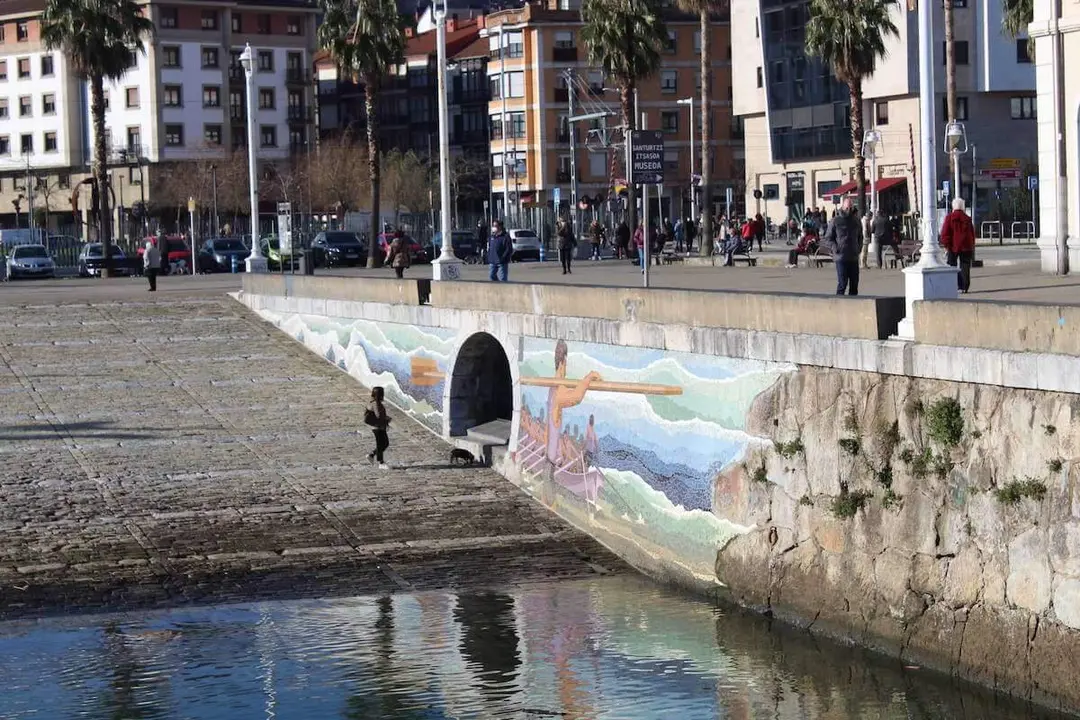 Mural Puerto Santurtzi