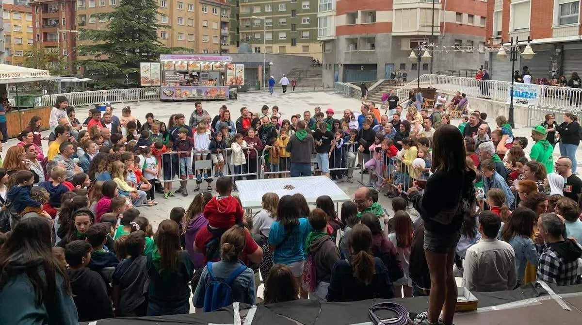 Actividades en las fiestas de Kabiezes