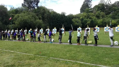 Foto de los participantes en la competición
