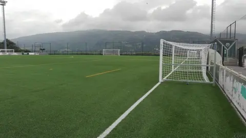 Flamante estado del nuevo césped