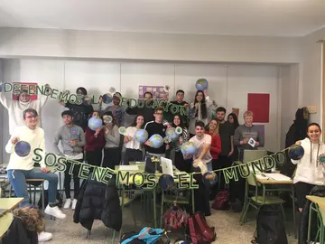 Los escolares, protagonistas de la iniciativa