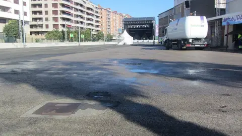 Los trabajos de limpieza están siendo rápidos y eficientes