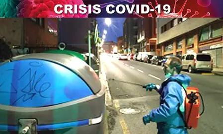 El Consistorio había desinfectado todas las calles del municipio en dos ocasiones