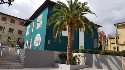 La antigua escuela náutica, presente en el recorrido guiado