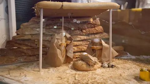 Los locales dan así colorido a las calles