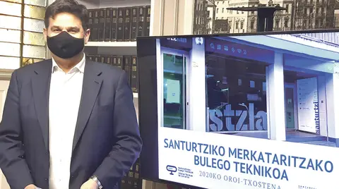 Juan Andrades, concejal del área de Impulso Económico