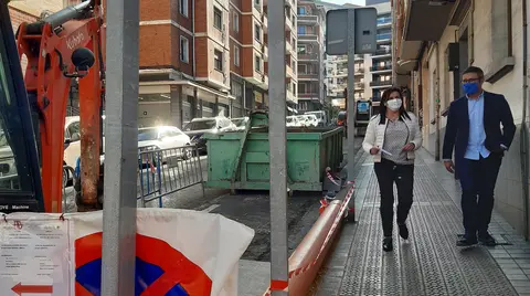 Se elevará toda la superficie al nivel de la acera y se colocará nuevo mobiliario urbano