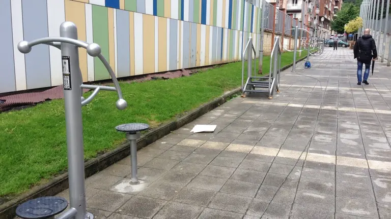 Santurtzi cuenta con otros tres espacios con elementos similares en Pantalanes, parque Mirabueno y Ranzari