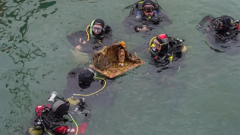 Organizado por el club Aketxe de deportes subacuáticos