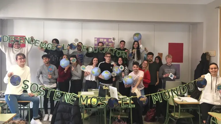 Los escolares, protagonistas de la iniciativa