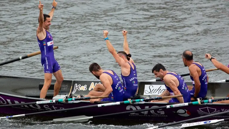 La tripulaci&oacute;n de Iker Zabala cuenta con remeros de sobrada experiencia