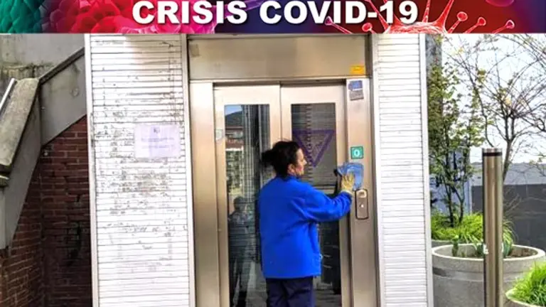 Aumenta la limpieza en ascensores y rampas