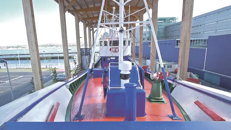 Las visitas al Agurtza son una de las atracciones turísticas de Santurtzi