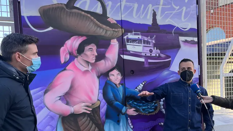 nuevos murales kero santurtzi