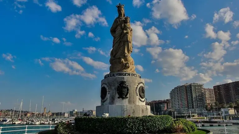 restauracion-escultura-virgen-carmen-santurtzi